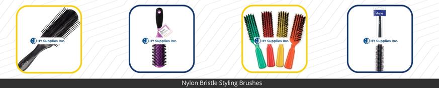 Nylon Bristle Styling Brushes